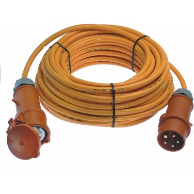 Schwabe Verlängerungskabel 25m - 16A IP44 Orange Schwabe Verlängerungskabel 25m - 16A IP44 Orange