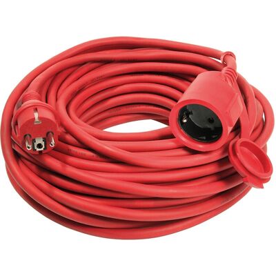 as-Schwabe 60215 Cabo de alimentação - Vermelho, 15m, Tipo F as-Schwabe 60215 Cabo de alimentação - Vermelho, 15m, Tipo F
