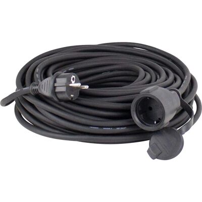 Schwabe 60370 Verlängerungskabel - 25m Schwarz H07RN-F 3G 1,5mm² Schwabe 60370 Verlängerungskabel - 25m Schwarz H07RN-F 3G 1,5mm²