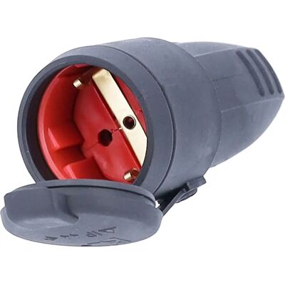 Schwabe 60415 Rubber Veiligheidssocket 230V IP44 Schwabe 60415 Rubber Veiligheidssocket 230V IP44
