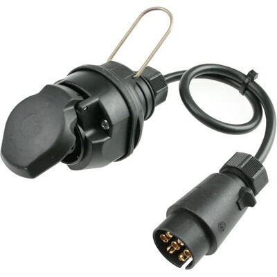 Schwabe Trailer Adapter - 13 to 7-pin, 0.6m PVC cable Schwabe Trailer Adapter - 13 to 7-pin, 0.6m PVC cable
