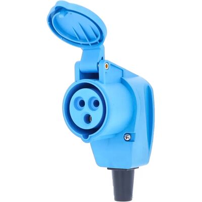 Conector angular CEE AS-Schwabe - Conector externo de 3 pinos Conector angular CEE AS-Schwabe - Conector externo de 3 pinos