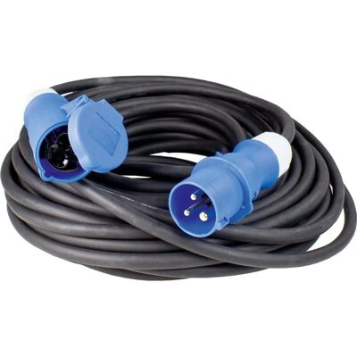Extensão Schwabe 60477 - 10m, IP44, Preto Extensão Schwabe 60477 - 10m, IP44, Preto