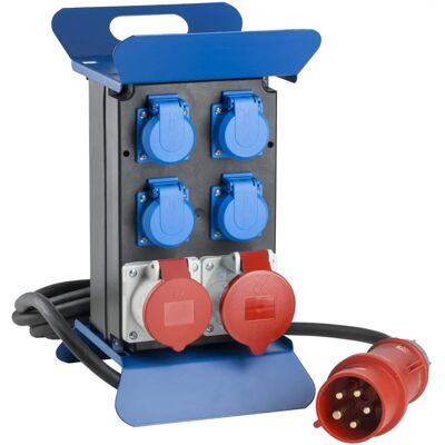 Schwabe 60510 Distribuidor de Energia - IP44, 400V, 32A Schwabe 60510 Distribuidor de Energia - IP44, 400V, 32A