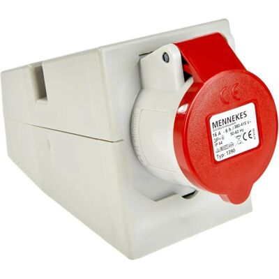 Schwabe Modelo 60578 Tomada de parede - CEE 16A 4 polos Schwabe Modelo 60578 Tomada de parede - CEE 16A 4 polos