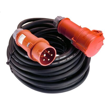 Schwabe 60595 Verlängerungskabel - 16A, 5m, IP44, Phasenwandler Schwabe 60595 Verlängerungskabel - 16A, 5m, IP44, Phasenwandler