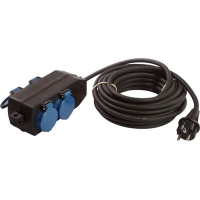 Schwabe Power Distribution Unit - 4 Outlets - Black - Indoor Use Schwabe Power Distribution Unit - 4 Outlets - Black - Indoor Use