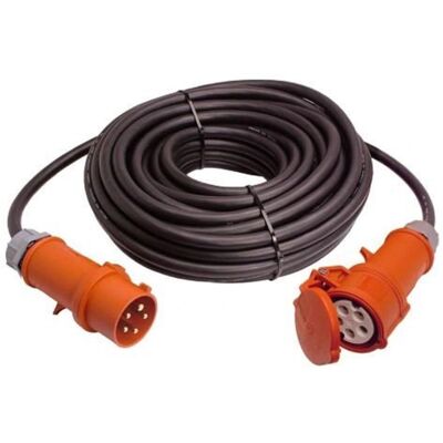 as-Schwabe 61028 Cabo de extensão resistente IP44 25m 32A as-Schwabe 61028 Cabo de extensão resistente IP44 25m 32A
