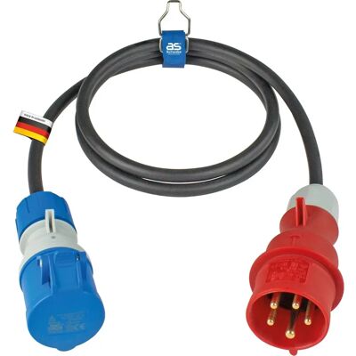 Adaptateur CEE Schwabe - 5 Pôles, 1.5m Adaptateur CEE Schwabe - 5 Pôles, 1.5m