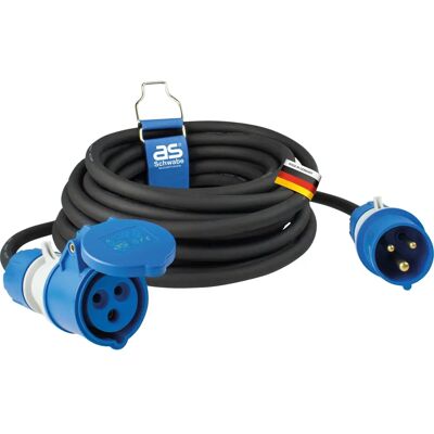 As-Schwabe Powerlight CEE Cavo di prolunga 10m - Esterno IP44 As-Schwabe Powerlight CEE Cavo di prolunga 10m - Esterno IP44