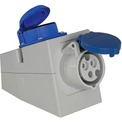 AS Schwabe 61449 Wall Socket - CEE 230V/16A, Waterproof, Industrial AS Schwabe 61449 Wall Socket - CEE 230V/16A, Waterproof, Industrial