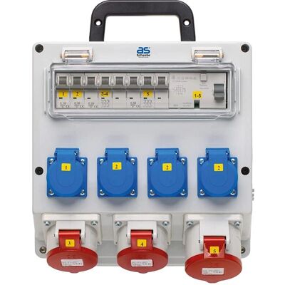 As - Schwabe Centralina distribuzione CEE - IP44 - 400V 32A As - Schwabe Centralina distribuzione CEE - IP44 - 400V 32A