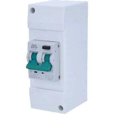 Interrupteur différentiel AS-Schwabe 230V 16A, LS, Type A/C - Publicité Interrupteur différentiel AS-Schwabe 230V 16A, LS, Type A/C - Publicité