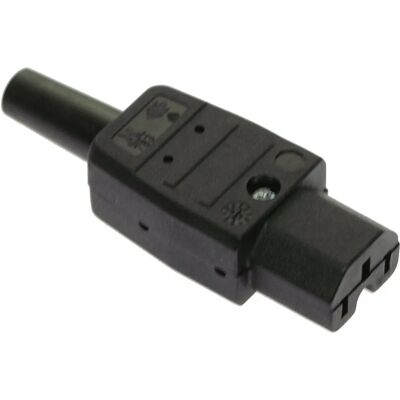 Connettore di alimentazione Schwabe 62082 - 3 poli, IP20, 230V, 10A Connettore di alimentazione Schwabe 62082 - 3 poli, IP20, 230V, 10A