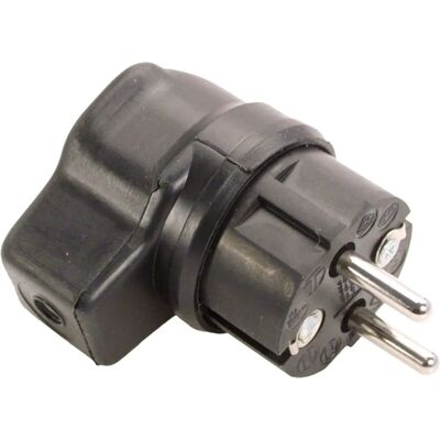 Schwabe 62207 Hoofdstukhoek in rubber - Power Plug Schwabe 62207 Hoofdstukhoek in rubber - Power Plug