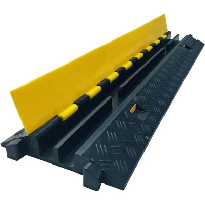 Schwabe Kabelschutz - 2-Kanal Gummi-Brücke - 1020 mm Schwabe Kabelschutz - 2-Kanal Gummi-Brücke - 1020 mm