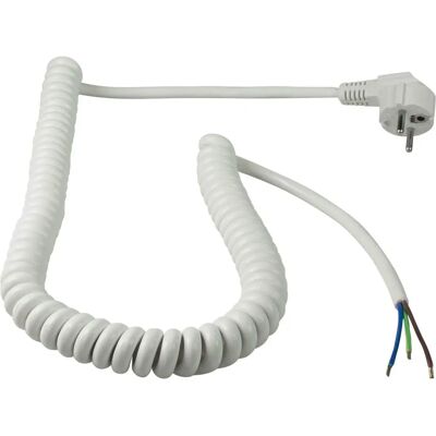Schwabe Model 70423 Kabel Spiralny - 2,5 m, Biały Schwabe Model 70423 Kabel Spiralny - 2,5 m, Biały