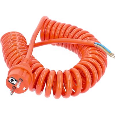 As Schwabe Verlängerungskabel - Spiralkabel 1-5m, IP44, Orange As Schwabe Verlängerungskabel - Spiralkabel 1-5m, IP44, Orange