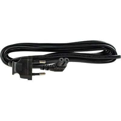 Schwabe Modello 70883 Cavo di alimentazione - C7, 3m, Nero Schwabe Modello 70883 Cavo di alimentazione - C7, 3m, Nero