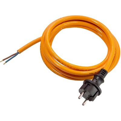 Cabo de alimentação laranja Schwabe - 5m - Equipamento elétrico Cabo de alimentação laranja Schwabe - 5m - Equipamento elétrico