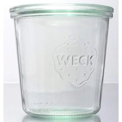 Pot en verre Weck 580ml - Rangement alimentaire - Publicité Pot en verre Weck 580ml - Rangement alimentaire - Publicité