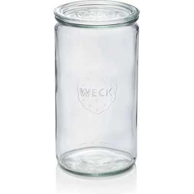 WECK Glasaufbewahrungsglas - Zylinderform - 1590ml - Set 6 WECK Glasaufbewahrungsglas - Zylinderform - 1590ml - Set 6