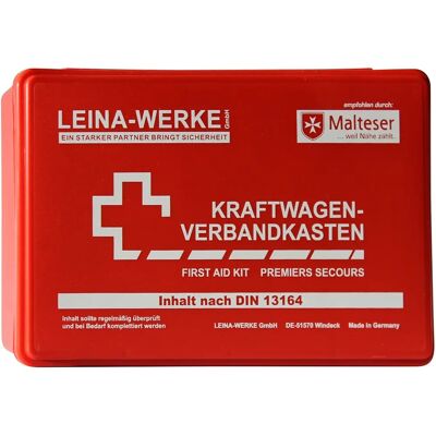 LEINA-WERKE 10000 Trousse de secours auto - Premiers secours - Publicité LEINA-WERKE 10000 Trousse de secours auto - Premiers secours - Publicité