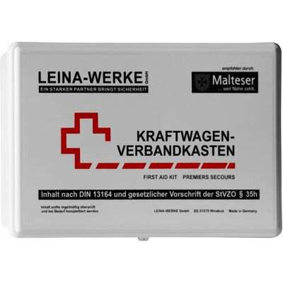 LEINA-WERKE - 10008 - Weiß/Schwarz/Rot - Erste Hilfe Set LEINA-WERKE - 10008 - Weiß/Schwarz/Rot - Erste Hilfe Set