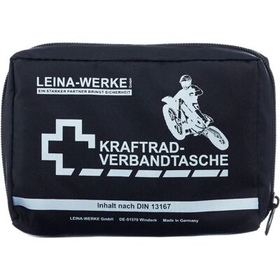 Leina-Werke Elsősegélydoboz - DIN 13167 - Fekete Leina-Werke Elsősegélydoboz - DIN 13167 - Fekete
