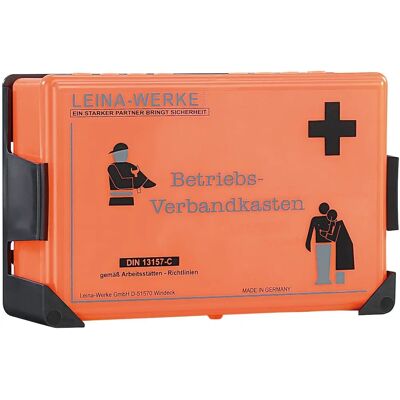 LEINA-WERKE Erste-Hilfe-Kasten - 255x166x80mm - Kunststoff, stoßfest LEINA-WERKE Erste-Hilfe-Kasten - 255x166x80mm - Kunststoff, stoßfest