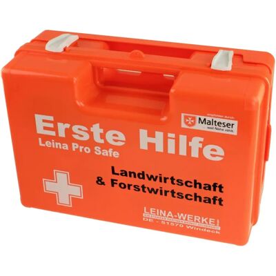 LEINA-WERKE Trousse de premiers secours Pro Safe Agriculture et Forêt - First Aid Kit - Publicité LEINA-WERKE Trousse de premiers secours Pro Safe Agriculture et Forêt - First Aid Kit - Publicité