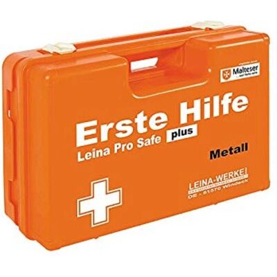 LEINA-WERKE Erste-Hilfe-Koffer Pro Safe plus Metall DIN 13169 - First Aid Kit LEINA-WERKE Erste-Hilfe-Koffer Pro Safe plus Metall DIN 13169 - First Aid Kit