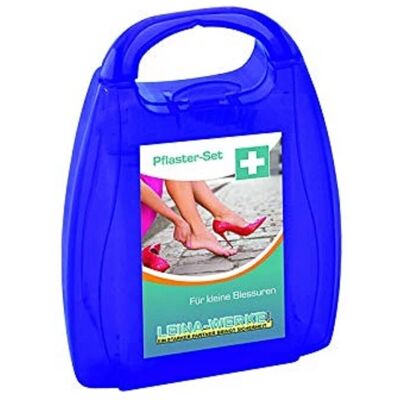 Trousse de Premiers Secours Leina - Pansements, Bandages - Trousse de Secours - Publicité Trousse de Premiers Secours Leina - Pansements, Bandages - Trousse de Secours - Publicité