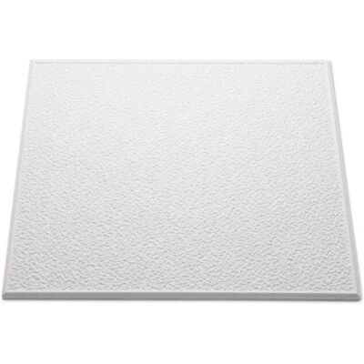 Piastrelle per soffitto bianche Tecnomat - 8 pezzi - 2 m² - Leggero Piastrelle per soffitto bianche Tecnomat - 8 pezzi - 2 m² - Leggero