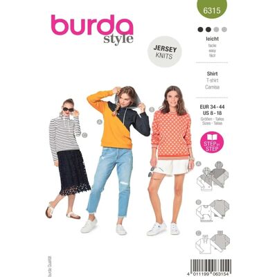 Burda Modèle 6315 - Patron de robe Burda Modèle 6315 - Patron de robe