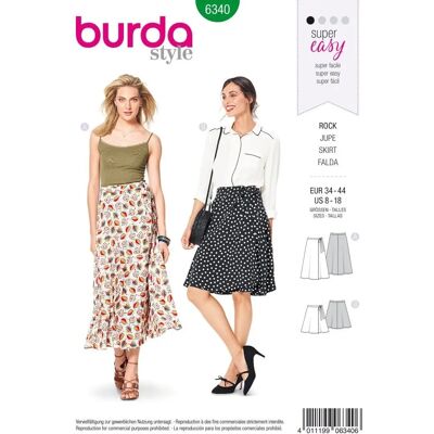 Burda 6340 - Patron de couture Burda 6340 - Patron de couture