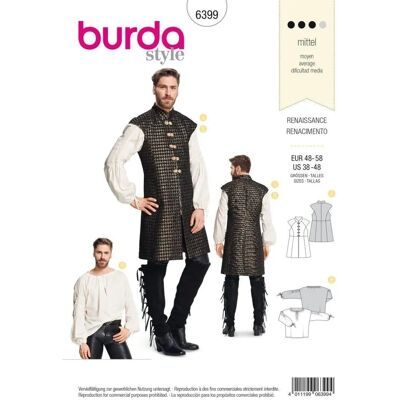 Burda 6399 Pattern - Dressmaking Guide Burda 6399 Pattern - Dressmaking Guide