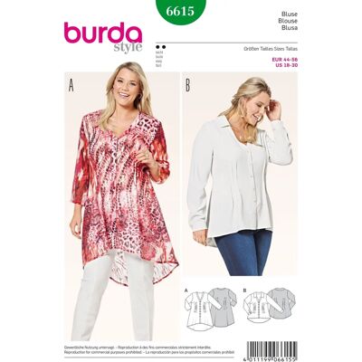 Burda Paper Sewing Pattern 6615 - Sewing Pattern Burda Paper Sewing Pattern 6615 - Sewing Pattern