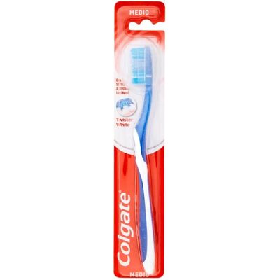 Spazzolino bianco a spirale Colgate - Spazzolino Spazzolino bianco a spirale Colgate - Spazzolino