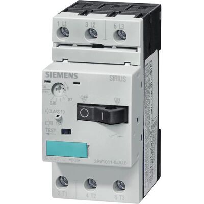 Siemens Mærke Model 3RV1011-0JA10 - SIKRINGSBROTTER Siemens Mærke Model 3RV1011-0JA10 - SIKRINGSBROTTER