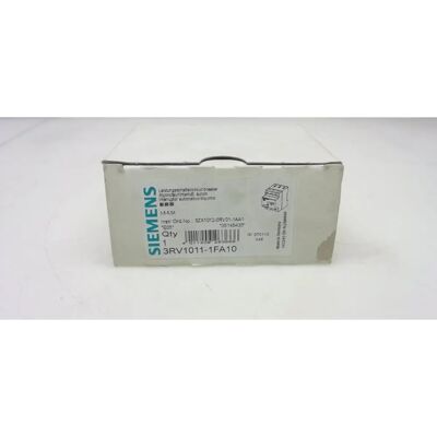 Siemens 3RV1011-1FA10 Kompakt Motorbrytare - Schutzschalter Siemens 3RV1011-1FA10 Kompakt Motorbrytare - Schutzschalter