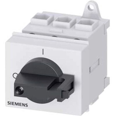 Siemens Trennschalter 3LD2230-0TK11 - 32A, 3-polig, IP65 Siemens Trennschalter 3LD2230-0TK11 - 32A, 3-polig, IP65
