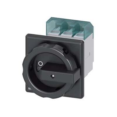 Interrupteur Principal Siemens 3LD2555-0TK51 - 3P 63A 690V, Rouge, Jaune - Publicité Interrupteur Principal Siemens 3LD2555-0TK51 - 3P 63A 690V, Rouge, Jaune - Publicité