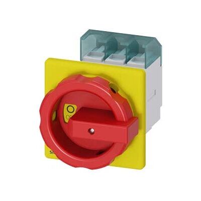 Siemens 3LD2555-0TK53 Schalter - 3P, 63A, Rot, Gelb Siemens 3LD2555-0TK53 Schalter - 3P, 63A, Rot, Gelb