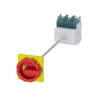 Siemens Modell 3LD2714-0TK53 3-poliger Rot/Gelb Schalter - Sicherheit & Haupt Siemens Modell 3LD2714-0TK53 3-poliger Rot/Gelb Schalter - Sicherheit & Haupt