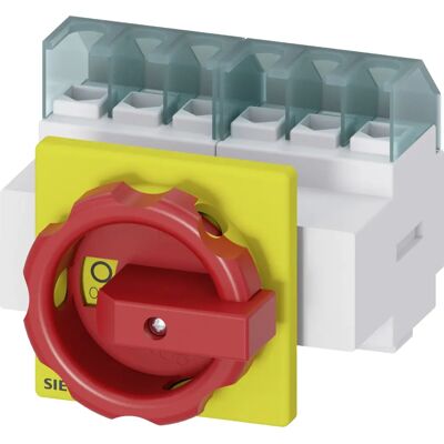 Siemens 3LD2103-3VK53 Leitungsschutzschalter - Rot/Gelb - 6-polig Siemens 3LD2103-3VK53 Leitungsschutzschalter - Rot/Gelb - 6-polig