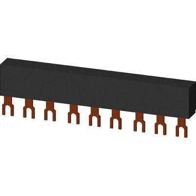 Siemens Fordelingsskinne - 3-faset 45mm - Fure-tilslutning - SIRIUS Siemens Fordelingsskinne - 3-faset 45mm - Fure-tilslutning - SIRIUS