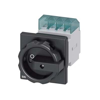 Siemens 3LD2054-0TK51 - 3-poliger Schalter - Schwarz Siemens 3LD2054-0TK51 - 3-poliger Schalter - Schwarz