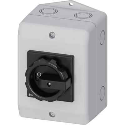 Siemens 3LD2064-1TC51 Schutzschalter - 4p, 16A, Schwarz Siemens 3LD2064-1TC51 Schutzschalter - 4p, 16A, Schwarz