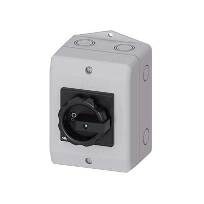 Siemens Schalter - 3LD2064-1GP51 - 3P Schwarz - IP65 - 16A Siemens Schalter - 3LD2064-1GP51 - 3P Schwarz - IP65 - 16A